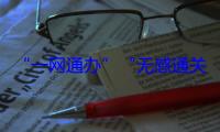 “一网通办”“无感通关” 我国通关便利化实现新突破
